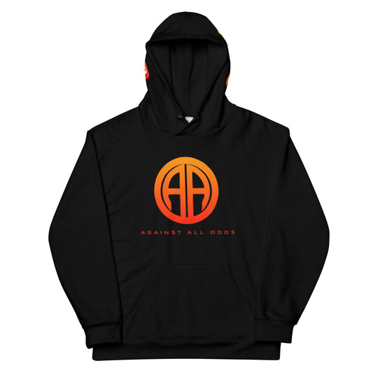 "Against All Odds" Blackout Unisex Hoodie