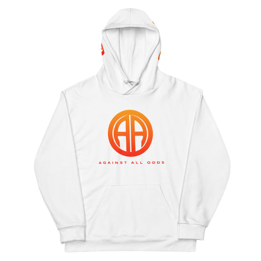 "Against All Odds" Whiteout Unisex Hoodie