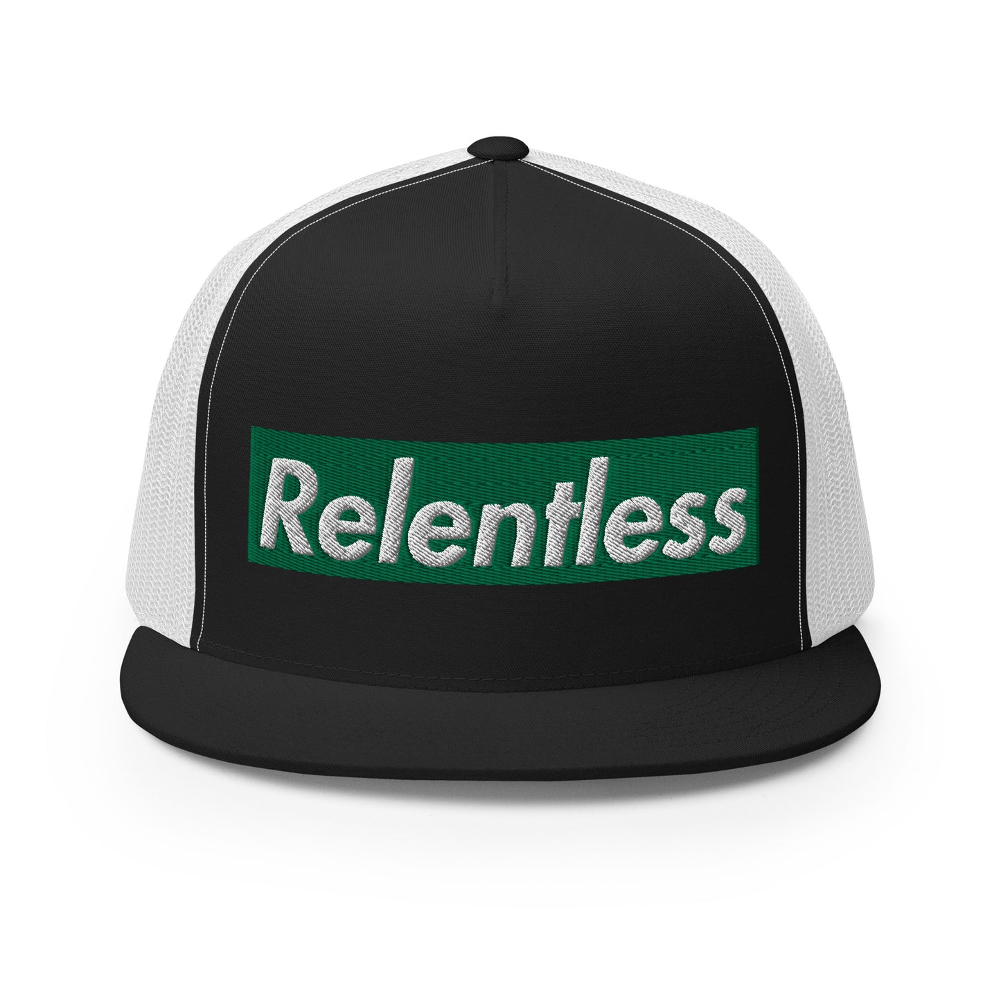 "Relentless" 5 Panel Trucker Cap